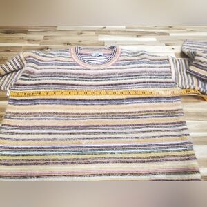 Fate Multicolor Striped Crewneck Sweater